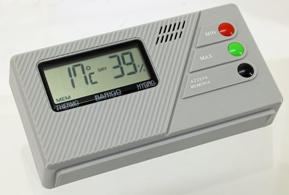 ontgrendelen vergroting Heel veel goeds BARIGO elektronische thermo-hygrometer met CHIP 907 geheugen. - Etsy  Nederland