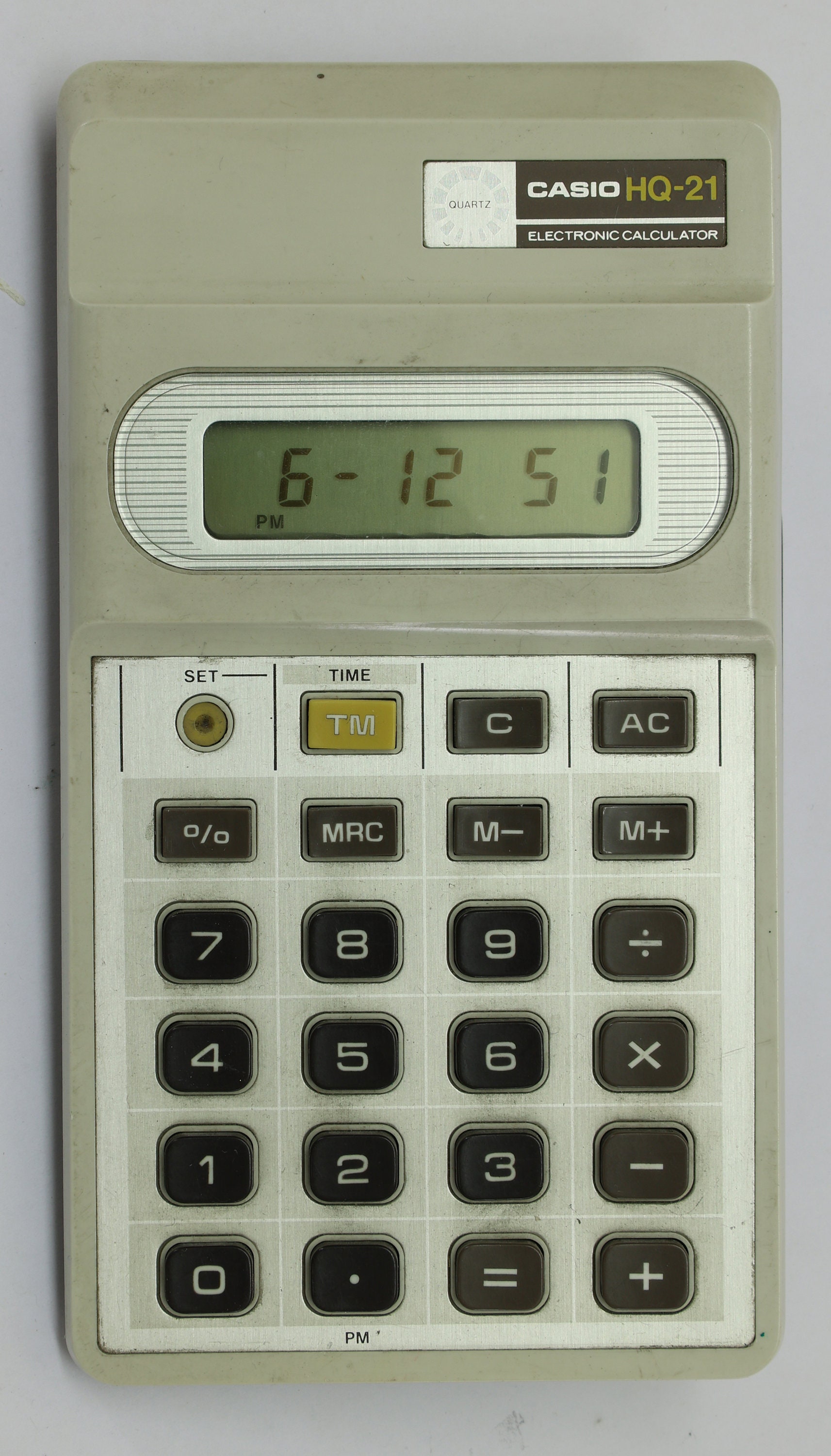 old casio calculator