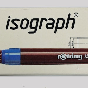 Rotring Isograph Technical pen for drawing and lettering
