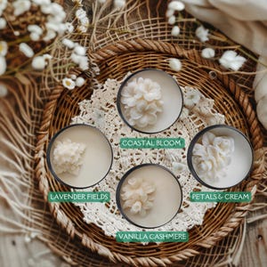 Wickless Candle with Hidden Message – Flameless Home Fragrance – Secret Garden Gift