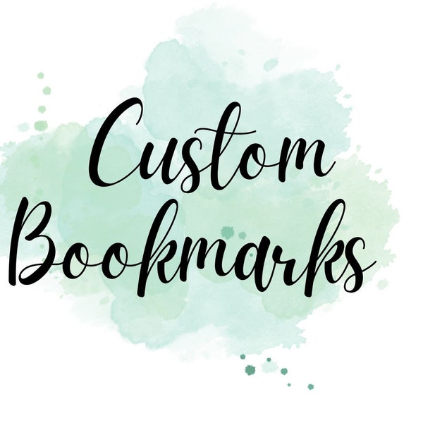 Custom Bookmark Bundle | Page Saver | Book Readers | Book Worms | Book Club | Book Accessories | Gifts