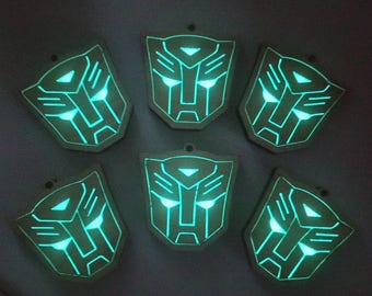 Transformer Autobot Glowing Pendant