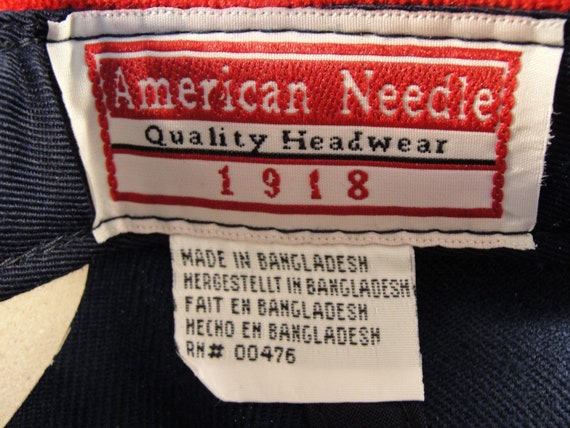 New Jersey Nets NBA Vintage Adjustable Strap Hat … - image 8