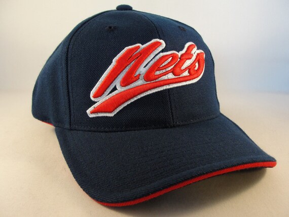 New Jersey Nets NBA Vintage Adjustable Strap Hat … - image 3