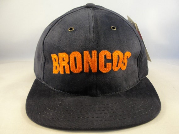 Denver Broncos NFL Vintage Strapback Hat Cap Amer… - image 1