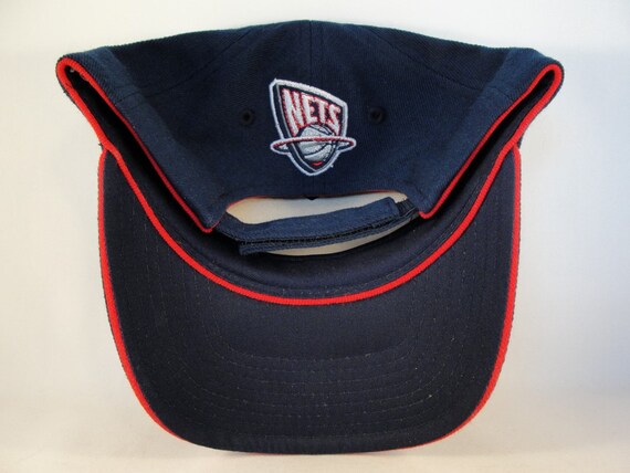 New Jersey Nets NBA Vintage Adjustable Strap Hat … - image 5