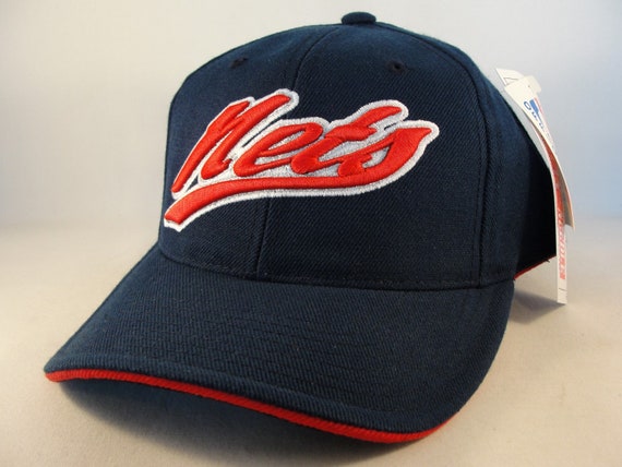 New Jersey Nets NBA Vintage Adjustable Strap Hat … - image 1