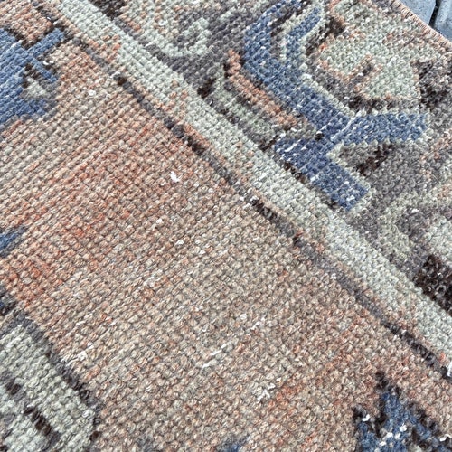 Small oushak rug,,*3.8x2.5* ft vintage small rug,Hand Made Turkish Rug, pastel Rug, Bathroom Rug,Vintage Rug, shops yellow Colors, Bohemian Rug,