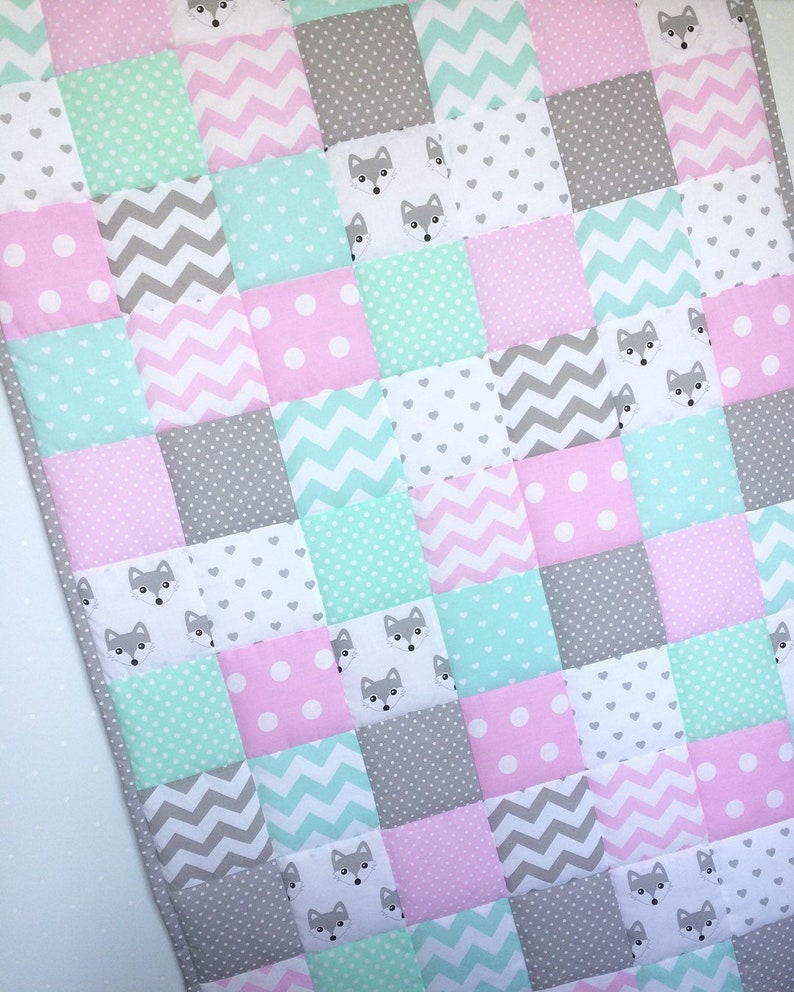 personalised baby bedding