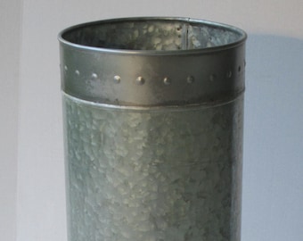 galvanized umbrella stand