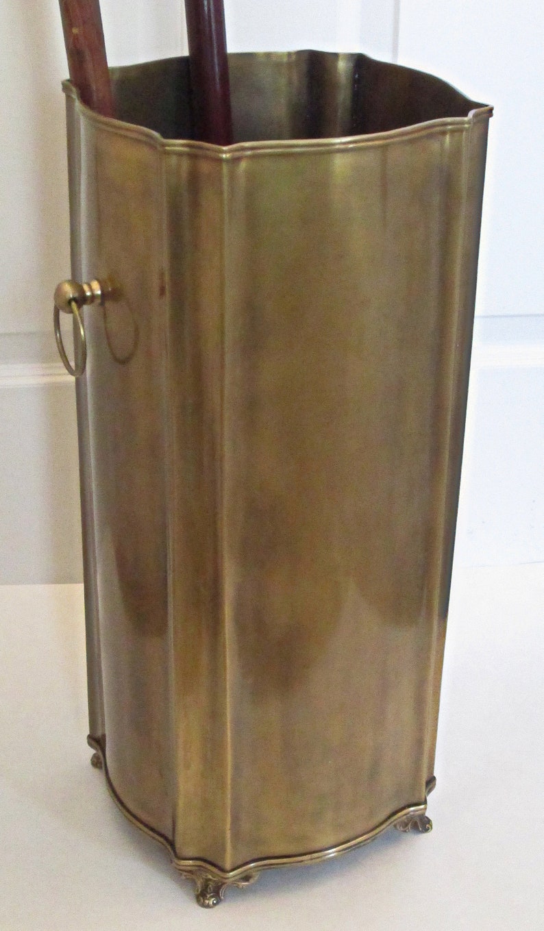 wirecutter coat rack on Brass Umbrella Stand With Sculpted Corners Coat Hat Racks Household Supplies Cleaning