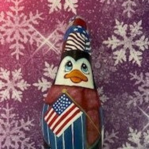 Penguin - Patriotic Penguin