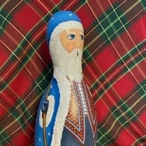 Santa - Holding a Star Topped Staff