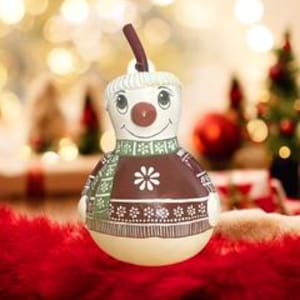 Snowman - Maroon Sweater