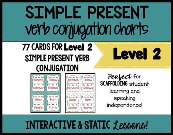 Esl Verb Chart