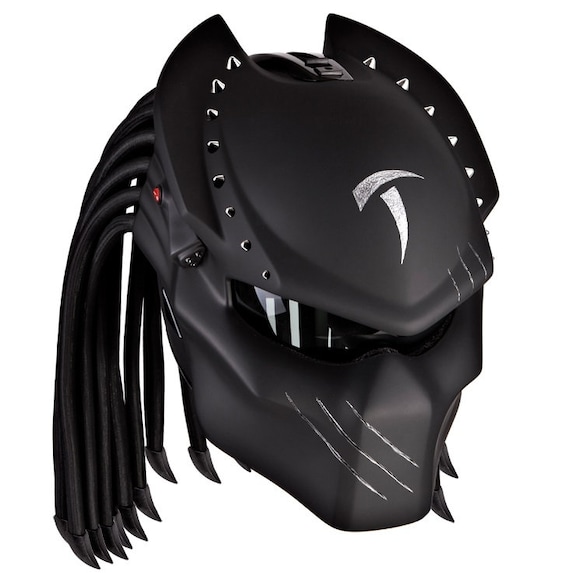 predator motorbike helmet