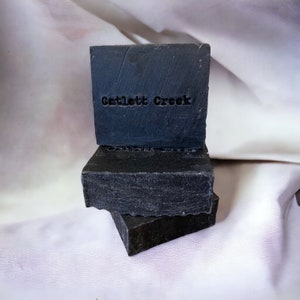 Black.  Handcrafted  soap so good needs just one name.