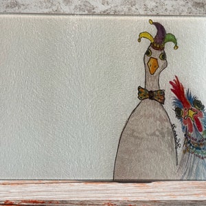 Party Animals Cutting Board