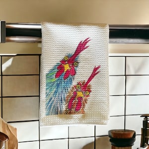 Chickens kitchen towel