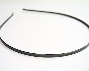Pack of 10 raw metal headbands 3mm