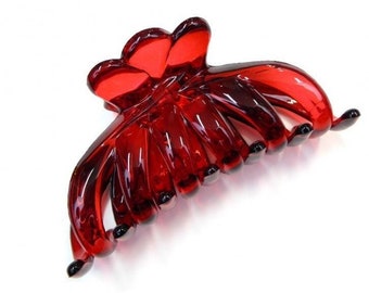 Classic claw hair clip for thick hair, 8.5cm