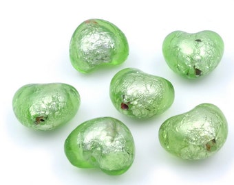 Bottoni: 10 Bottoni Cuore Sfaccettato In Acrilico Colori Vari 14mm - Foto 8