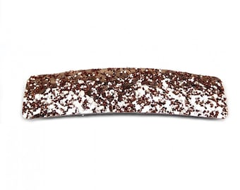 Barrette cheveux 9cm paillettes