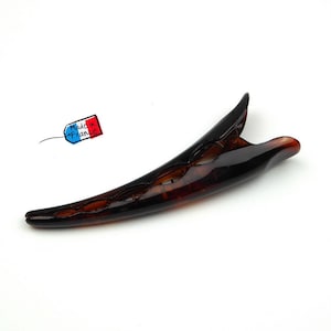 Large concorde hair clip Made in France 11.5cm image 4