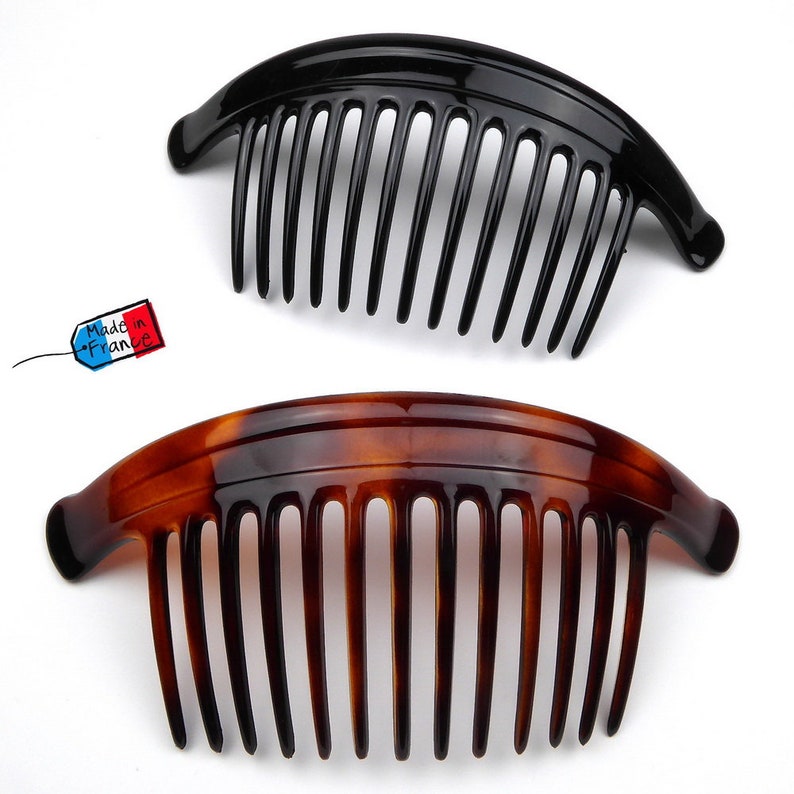 Extra Large Hair Comb With Celluloid Sides, 18cm, Made in France ...