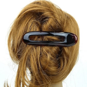 Large hair clip Made in France 12cm image 1