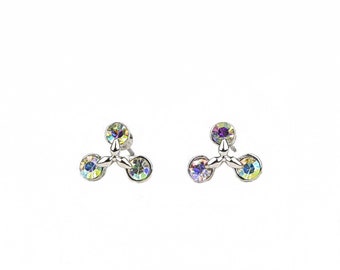 Crystal chip earring