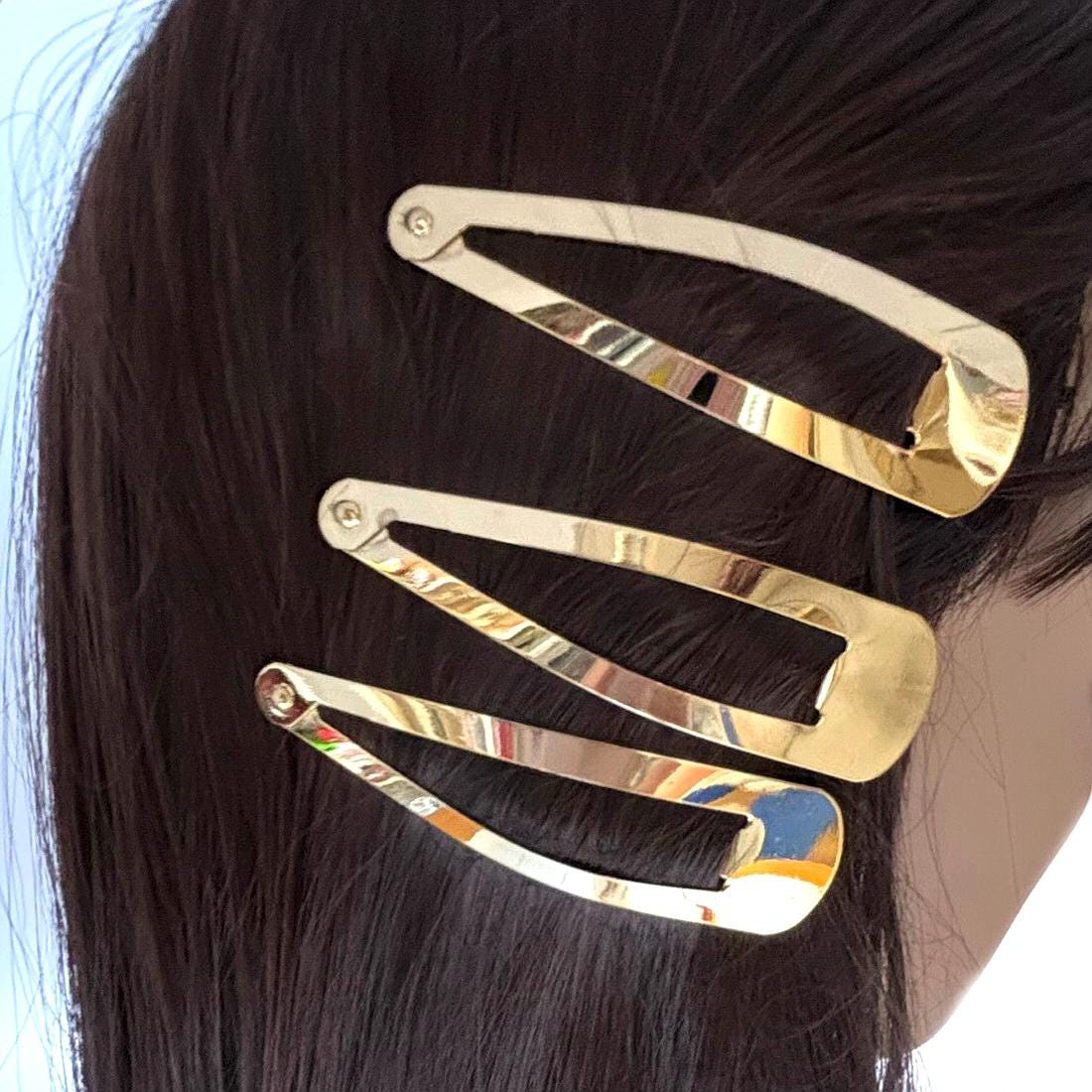 Lot De 6 Barrettes à Cheveux 'clic Calc' - Accessoire Coiffure Pratique Et Simple