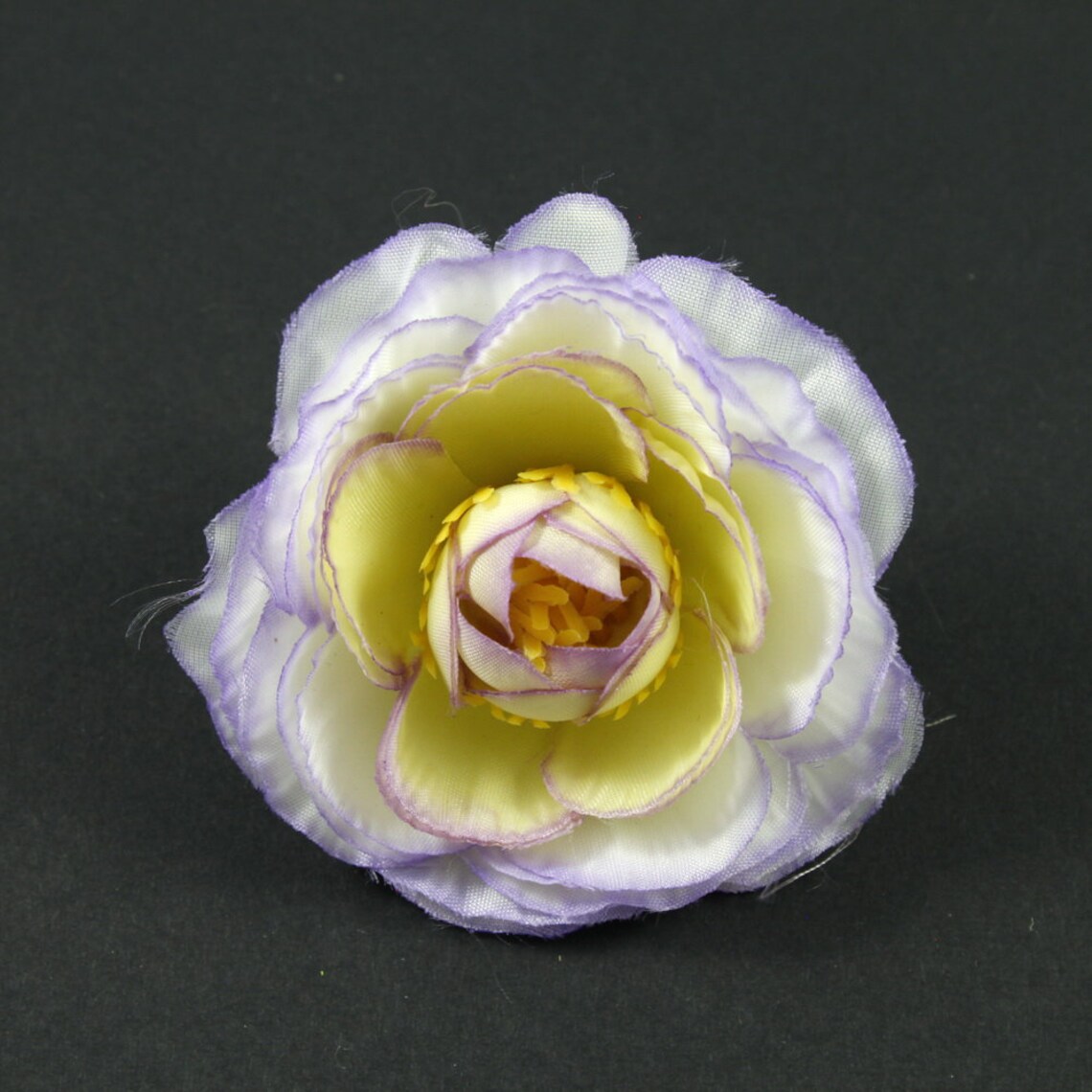 Lot 6 artificial flowers without stem 6cm Mauve Etsy