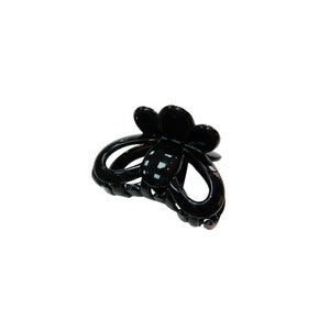 Pince crabe cheveux classique 6.5cm, accessoire cheveux Noir