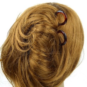 Lot de 2 pics à cheveux ondulées 13cm Made in France image 4
