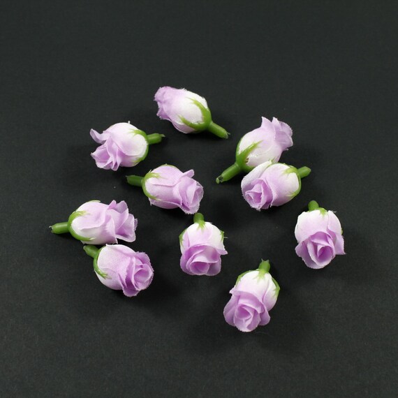 つぼみあり　バラ鉢植え 茎なしの藤色のバラのつぼみの花20個パック - 藤色 - Etsy 日本