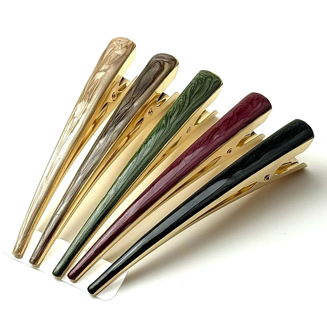FRCOLOR Entenschnabel Haarclip Mit Strass – Bunt, Ca. 13 Cm – Lustige Haarspange Für Frauen