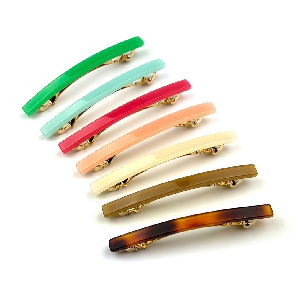 Barrette à Cheveux En érable (Maple) - Fait Main Aux USA, Blanc, Pour Femme (neuf)