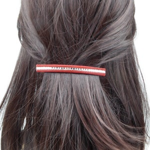 Long hair clip 9.5cm chain and rhinestones