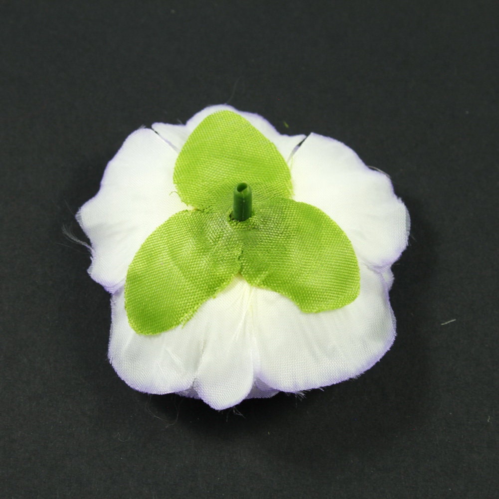 Lot 6 artificial flowers without stem 6cm Mauve Etsy