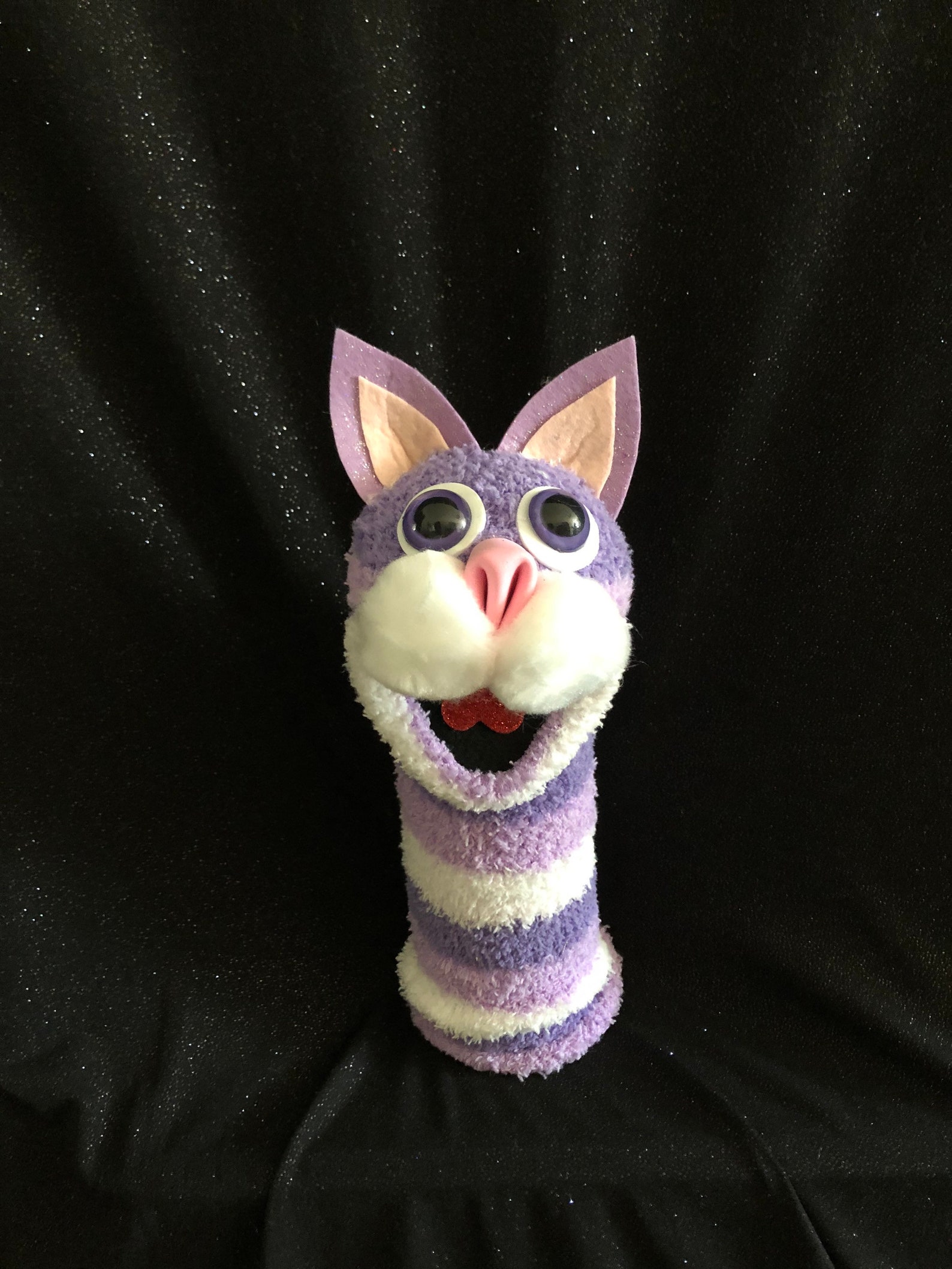 Cat sock puppet | Etsy