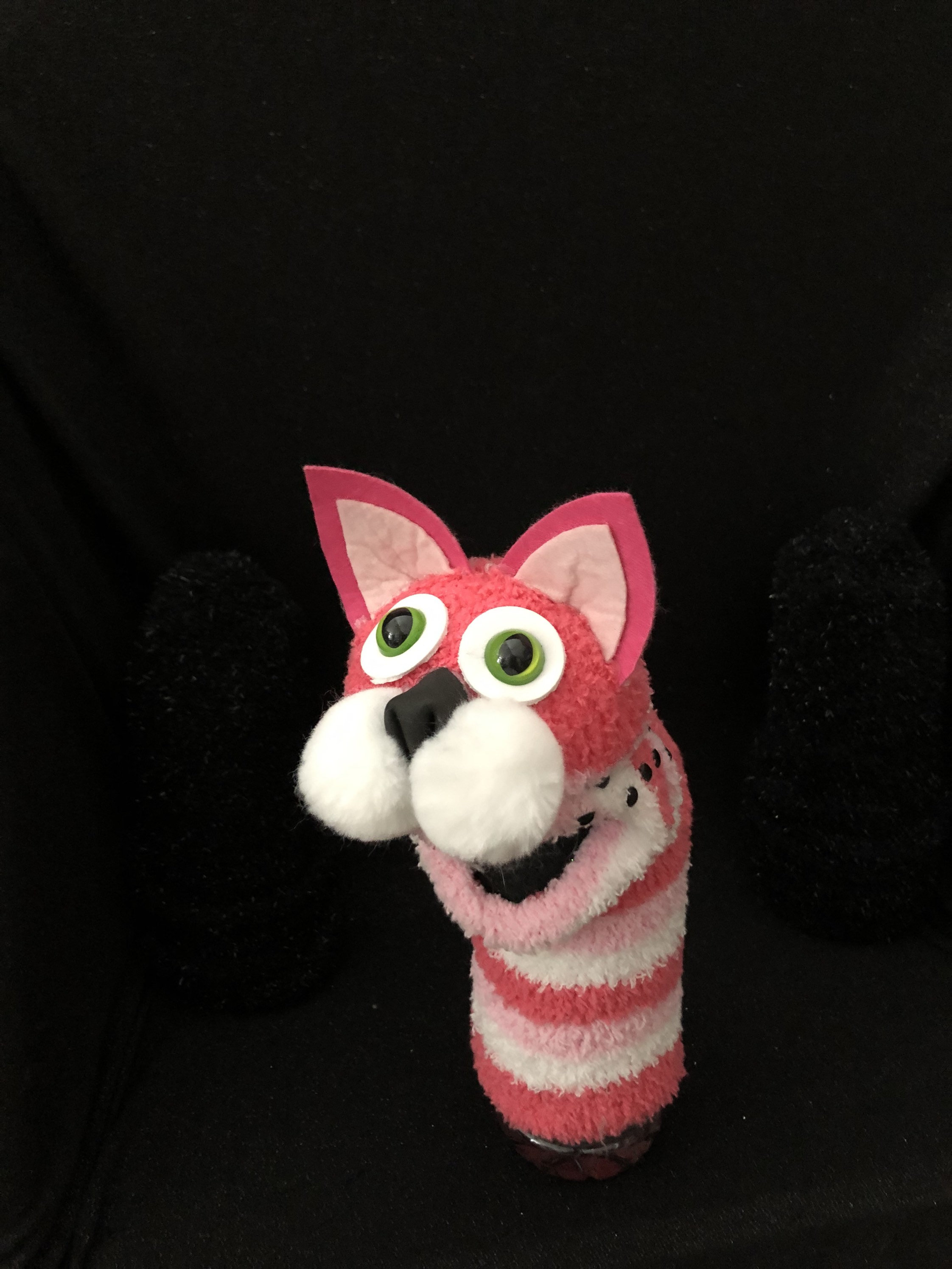 Cat sock puppet | Etsy