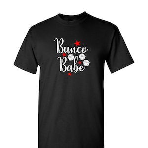 T-shirt Bunco, T-shirt Game Night, T-shirt Gamble Game, Bunko Dice, Lucky Shirts