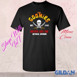Maglietta Uomo The Goonies – Logo Testo – Ufficiale & Originale - 5