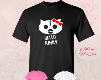 Hello Kinky Adult 18+ Shirt Collection - Bold and Sexy Designs for Kinky Bondage Lovers