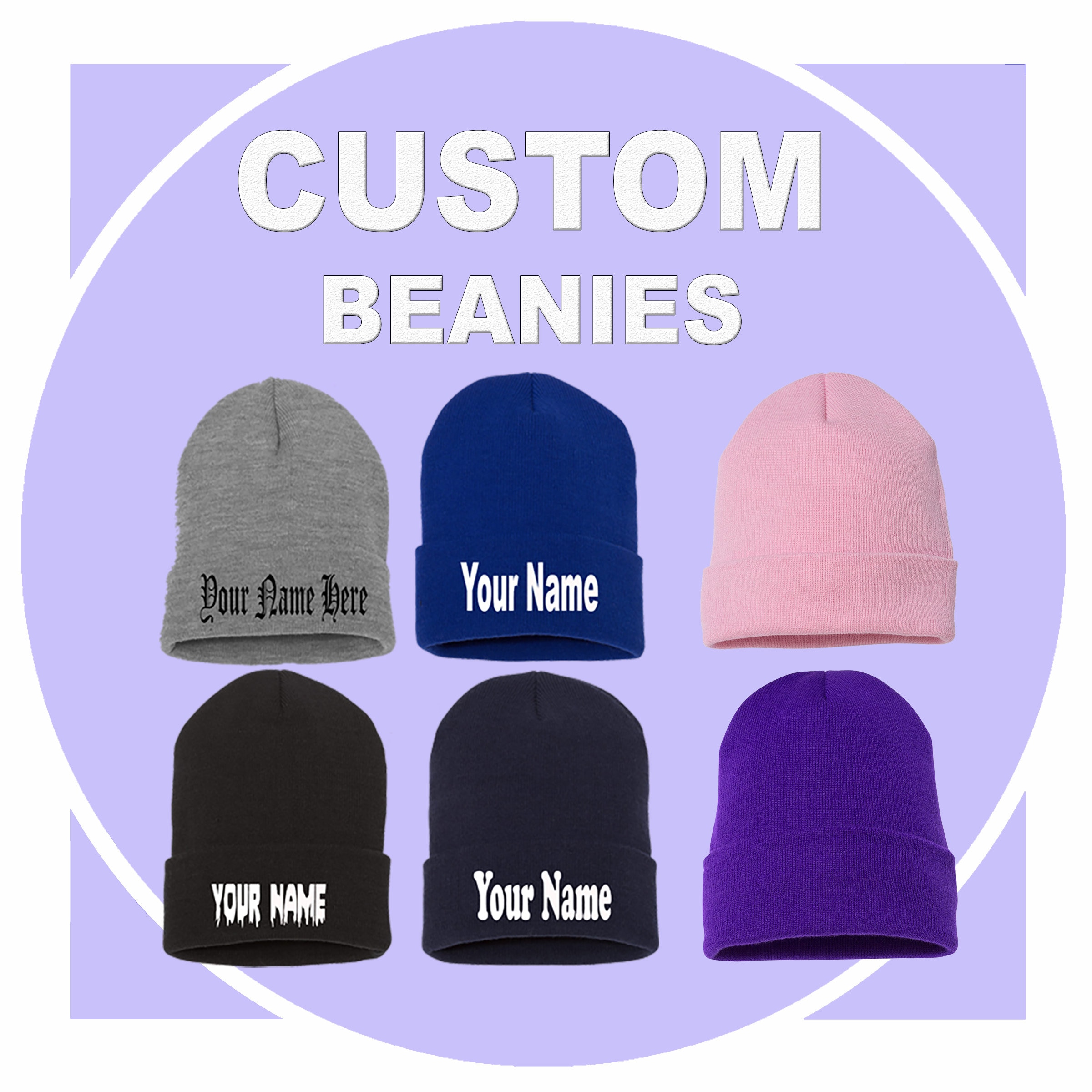 beanie hats design your own