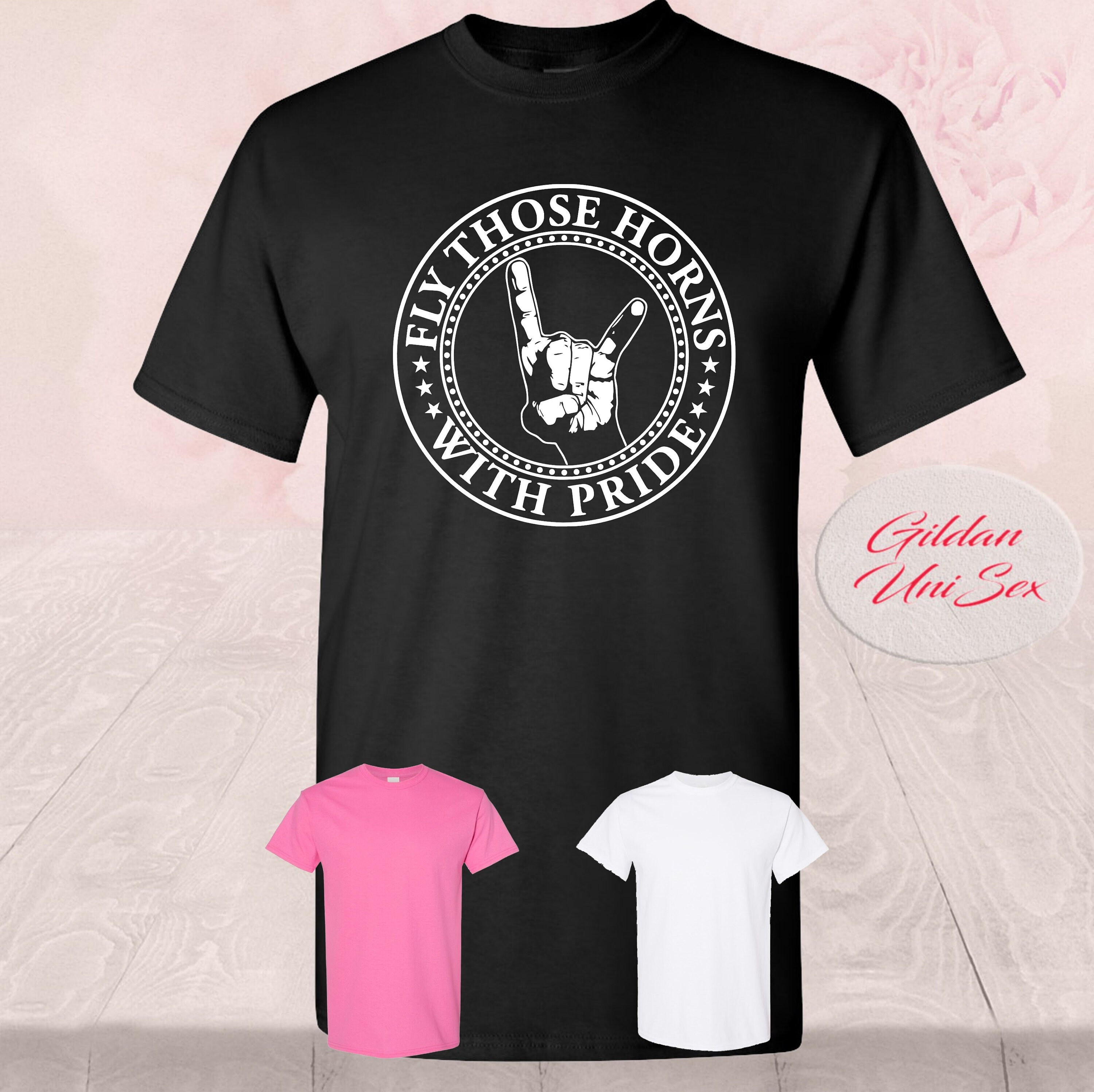 Heavy Metal Fly Those Horns With Pride | T Shirt & Tank Tops