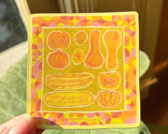 Squash Sticker | Matte