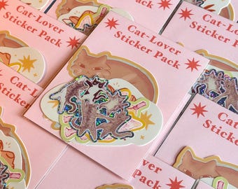 Cat-Lover Sticker Pack