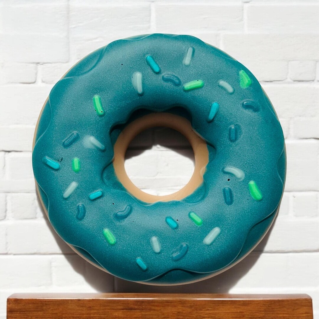 Giant 8” Donut Doughnut Sculpture/3d Wall Art / Resin Wall Art/ Dessert ...